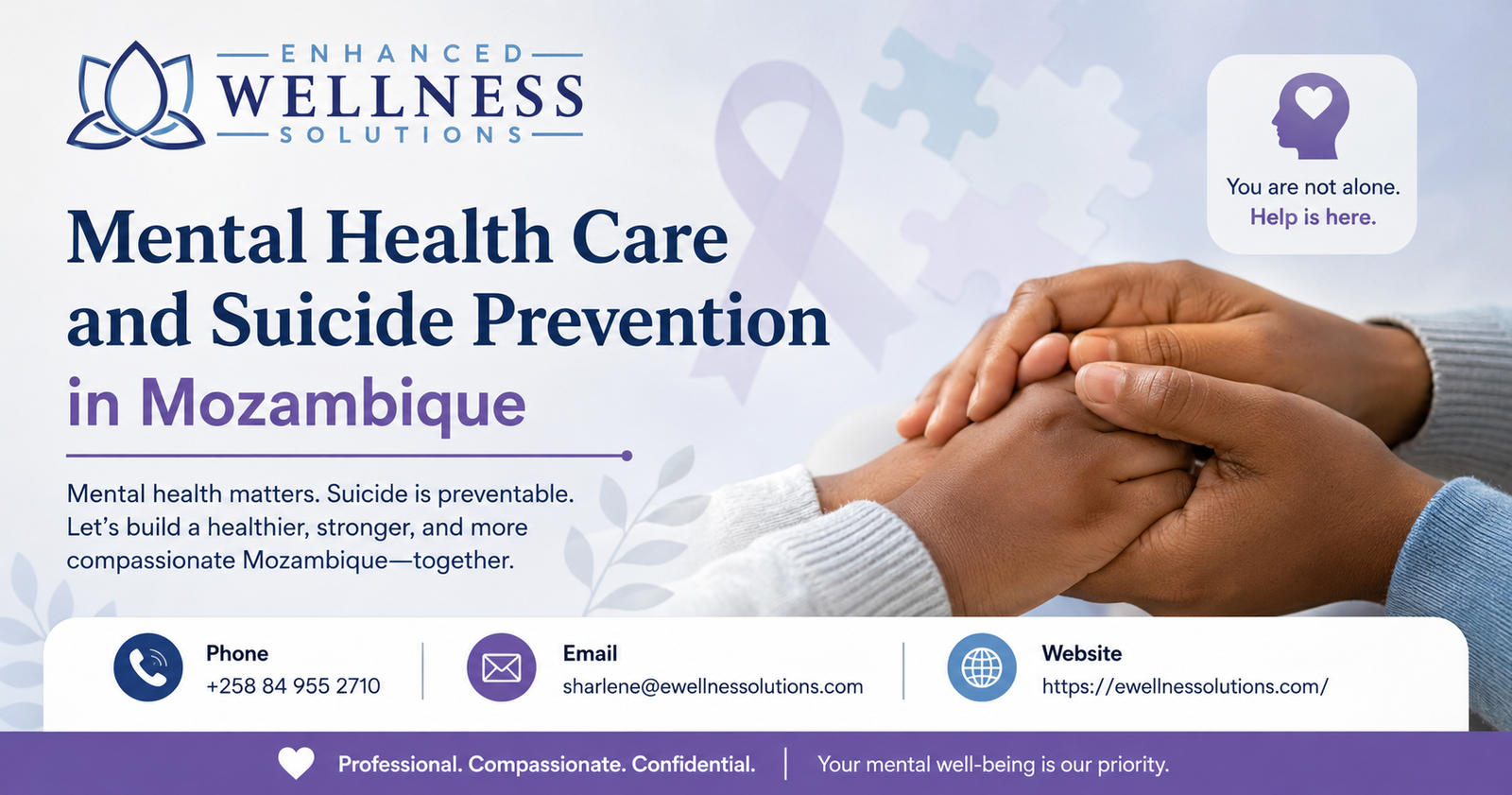 Mental Health Care and Suicide Prevention in Mozambique
