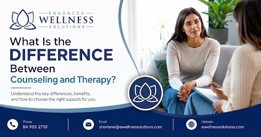Difference Between Counseling and Therapy