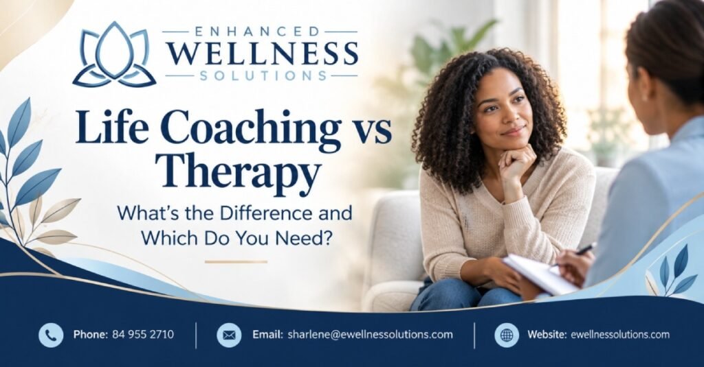 Life Coaching vs Therapy
